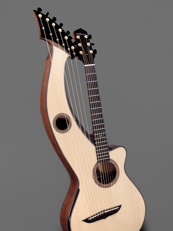 Kathy Wingert Custom Harp Guitar