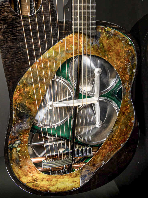 Kathy Wingert Custom Harp Guitar
