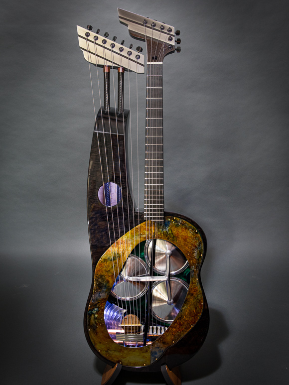 Kathy Wingert Custom Harp Guitar