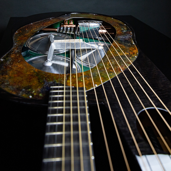 Kathy Wingert Custom Harp Guitar