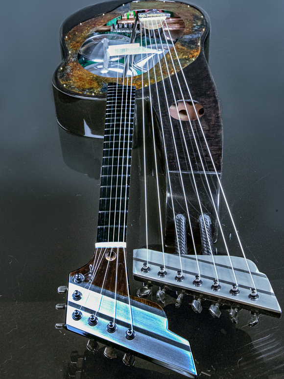 Kathy Wingert Custom Harp Guitar