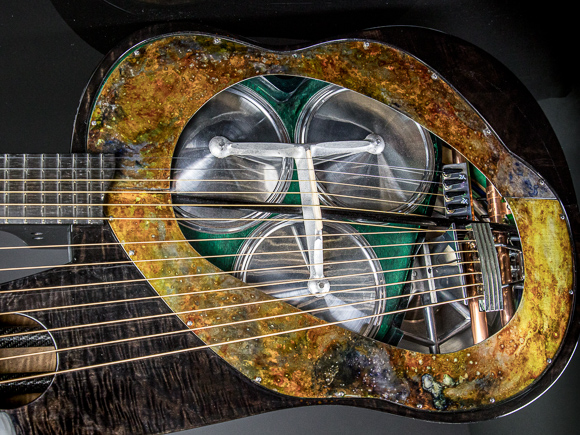 Kathy Wingert Custom Harp Guitar