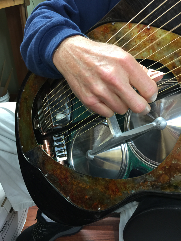 Kathy Wingert Custom Harp Guitar
