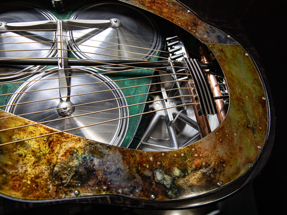 Kathy Wingert Custom Harp Guitar