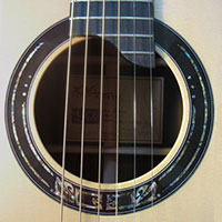 Luthier Kathy Wingert, Custom Acoustic Guitars - Jimmi Wingert Inlay Artisty