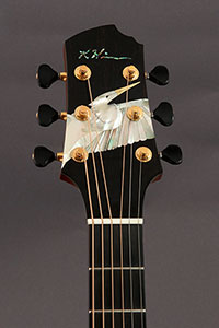 Luthier Kathy Wingert, Custom Acoustic Guitars - Jimmi Wingert Inlay Artist